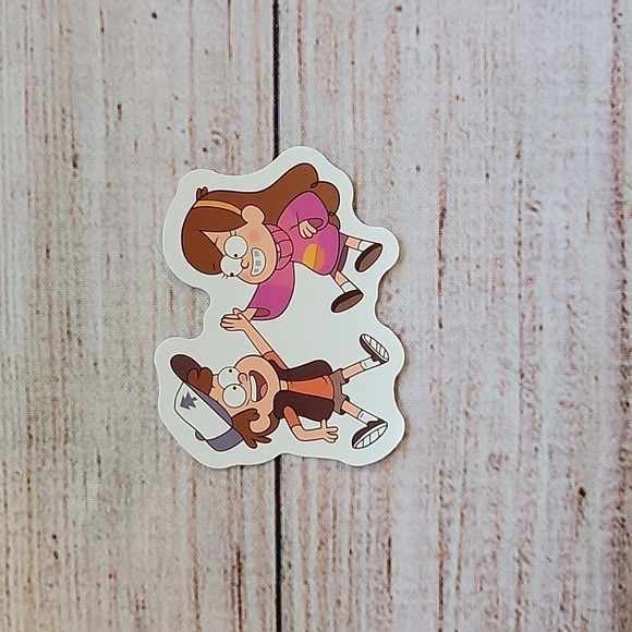 Office | Dipper Mabel Pines Gravity Falls Sticker New | Poshmark